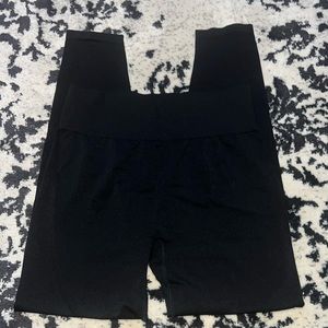 Large PINK seamless leggings